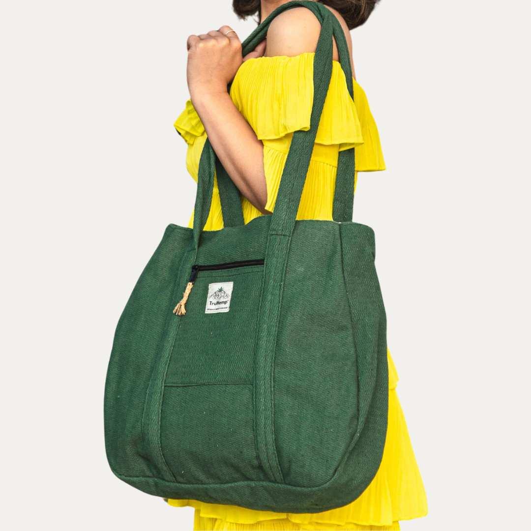 Hemp Market Bag - Green
