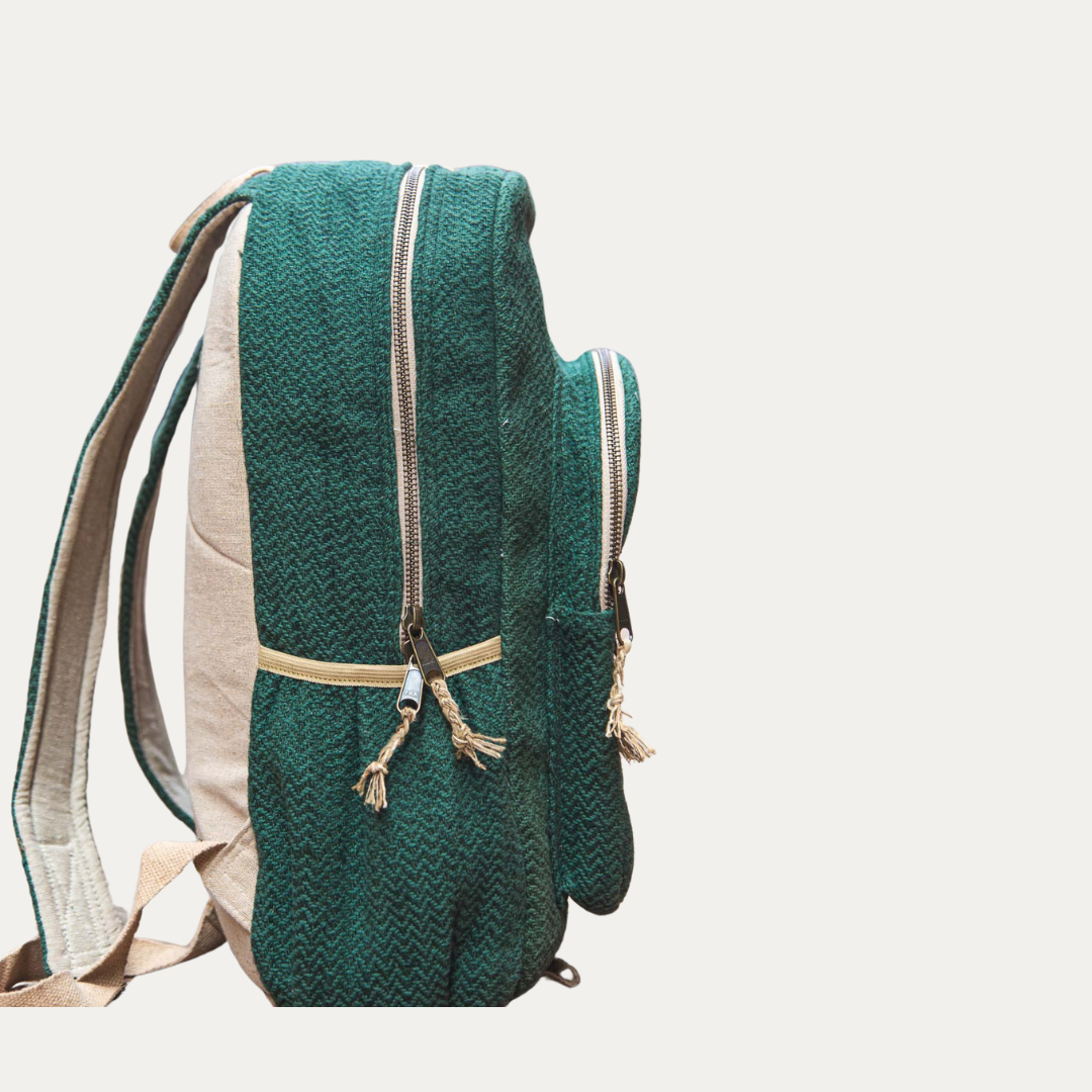 Classic Hemp Backpack - Green