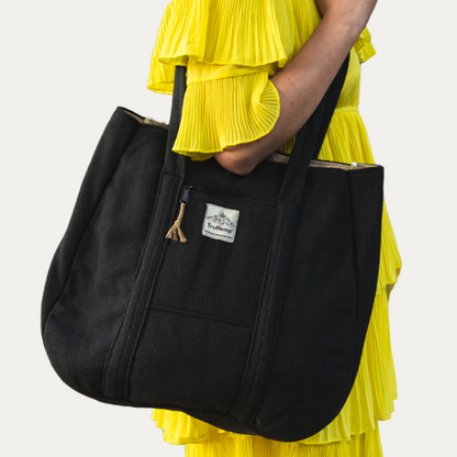 Hemp Market Bag - Black