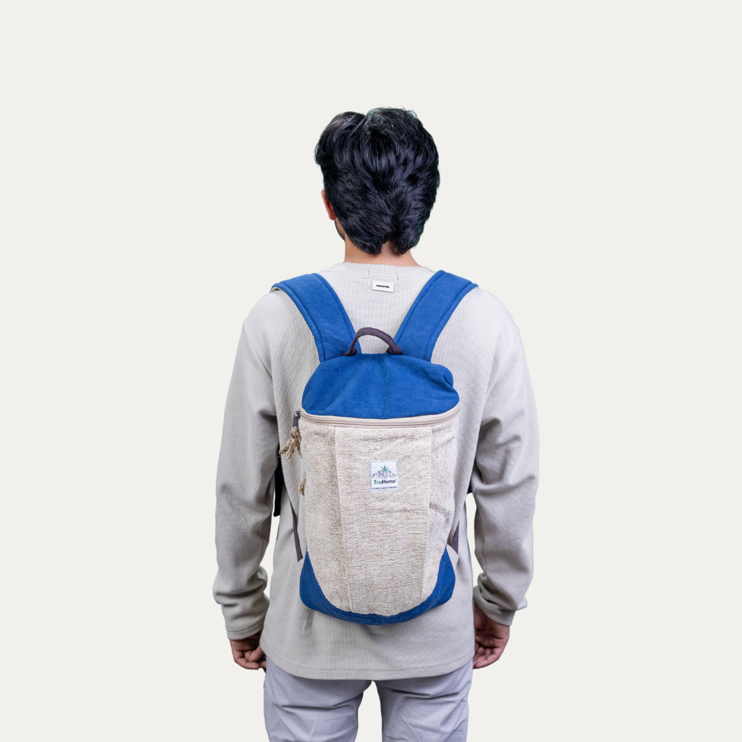 Trainer's Hemp Backpack - Blue