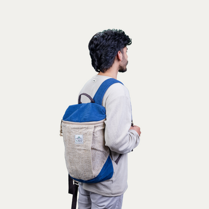 Trainer's Hemp Backpack - Blue