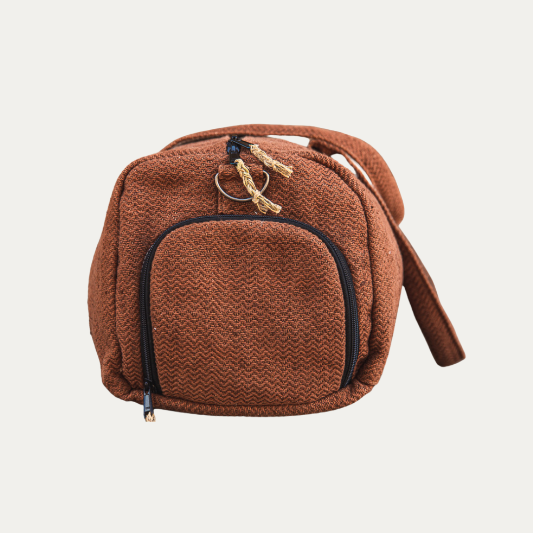 Everyday Hemp Duffel Bag - Brown