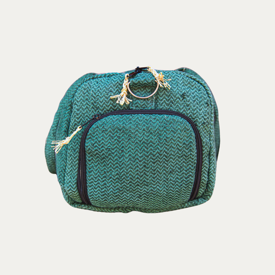 Everyday Hemp Duffel Bag - Green
