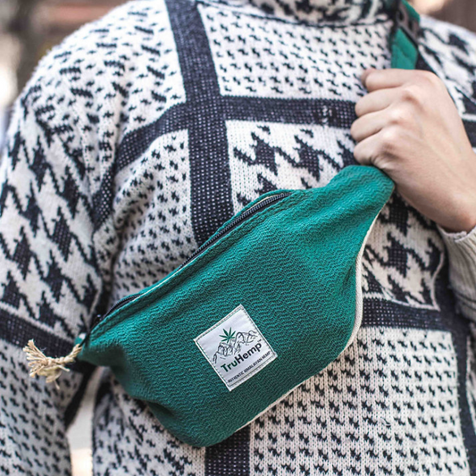 Hemp Fanny Pack - Green