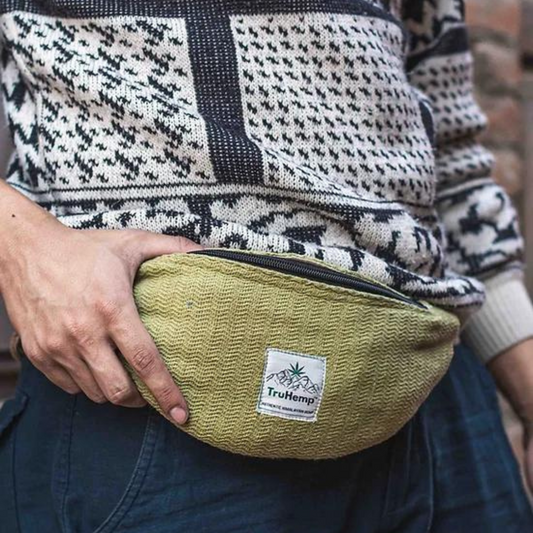 Hemp Fanny Pack - Mustard