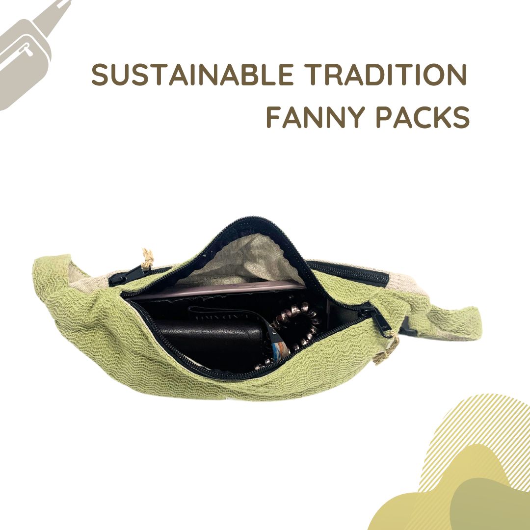 Hemp Fanny Pack - Mustard