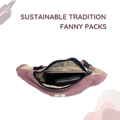 Hemp Fanny Pack - Lavender