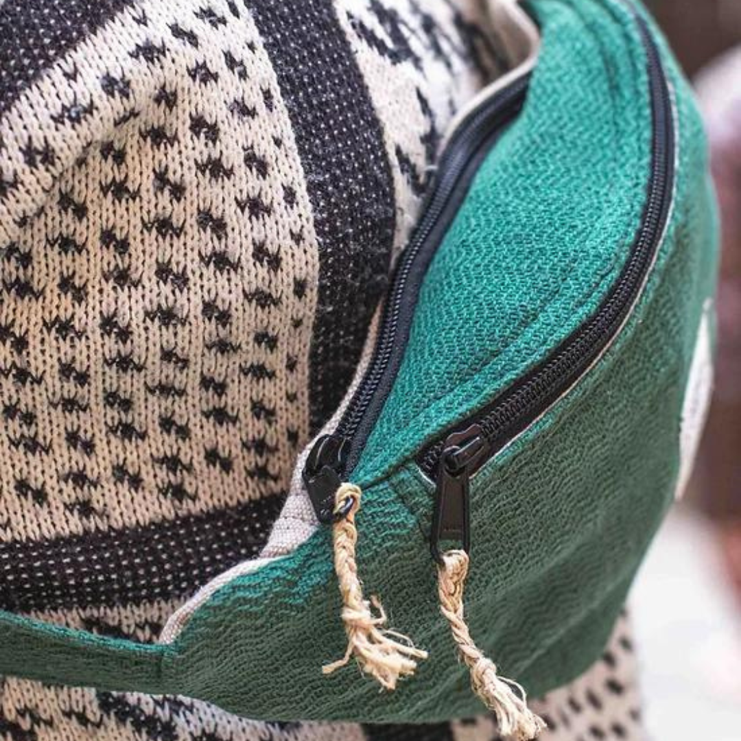 Hemp Fanny Pack - Green