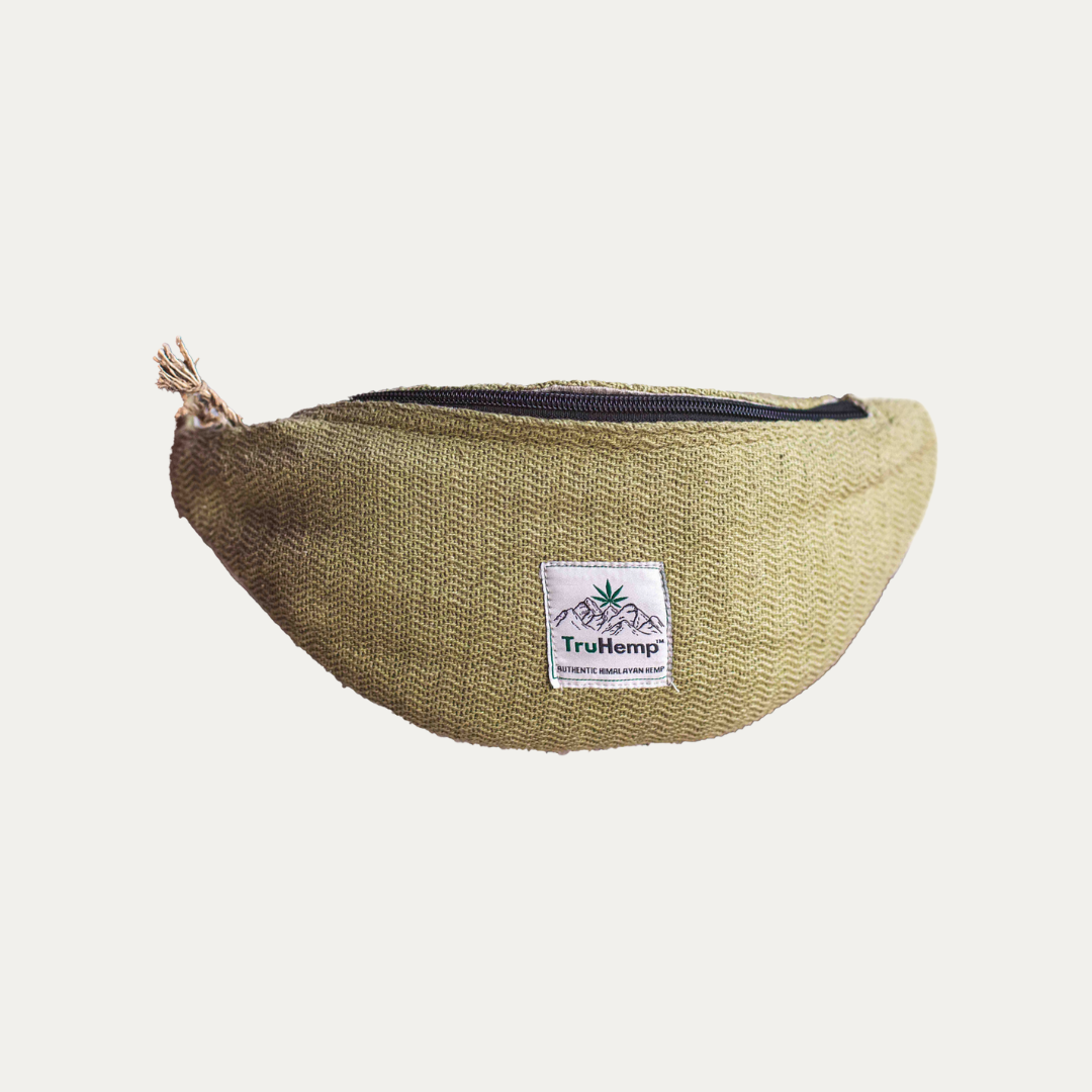 Hemp Fanny Pack - Mustard